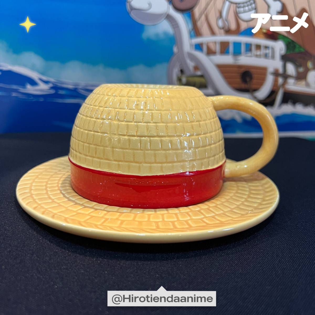 Taza Sombrero Luffy-Colección One Piece