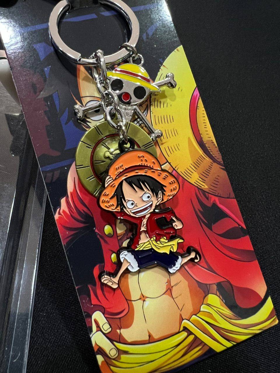 Llavero Luffy -Logo Mugiwara- sombrero de One Piece