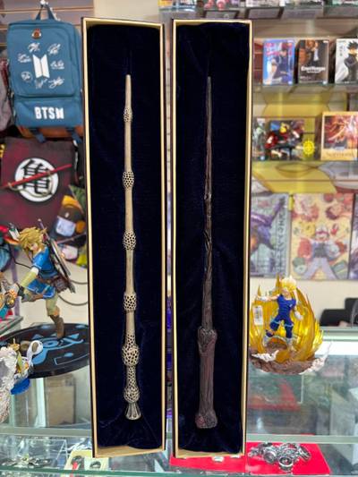 Varitas Magicas Harry Potter Con Caja Azul