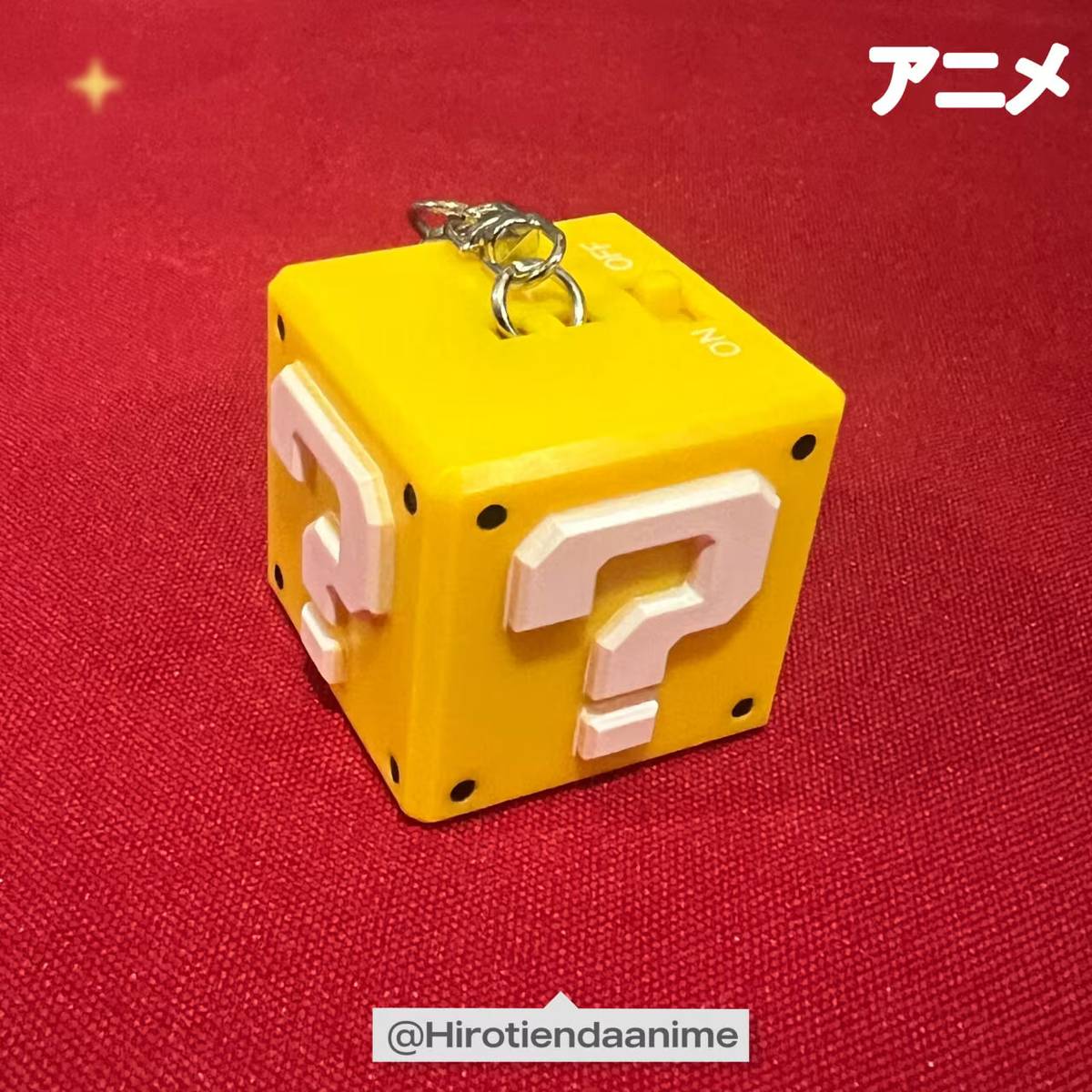 Llavero Cubo Super Mario