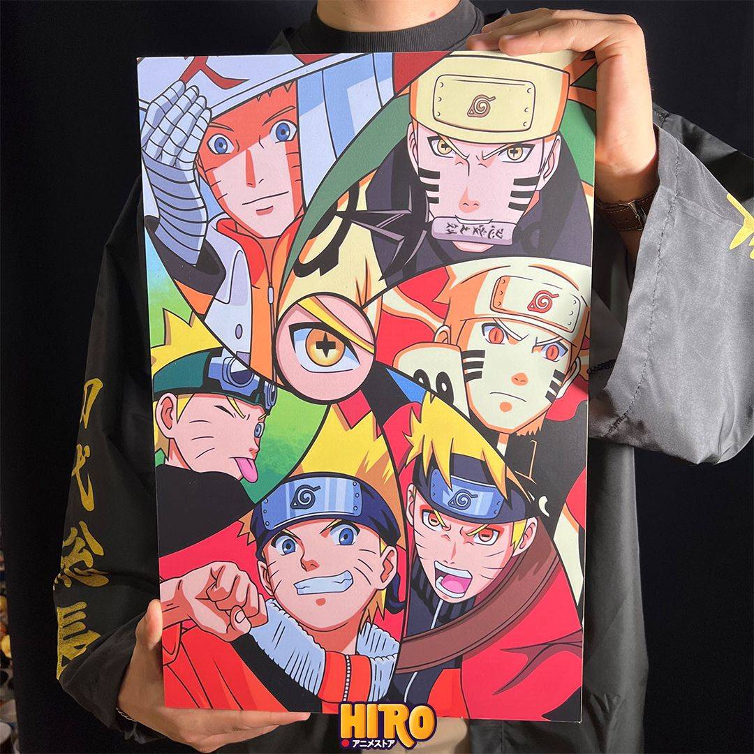 Cuadro Naruto etapas