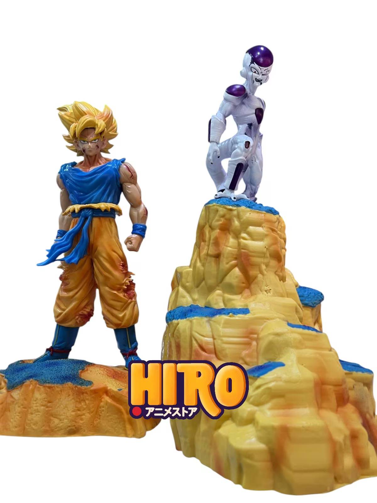 Figura de Goku vs Freezer - Dragon Ball