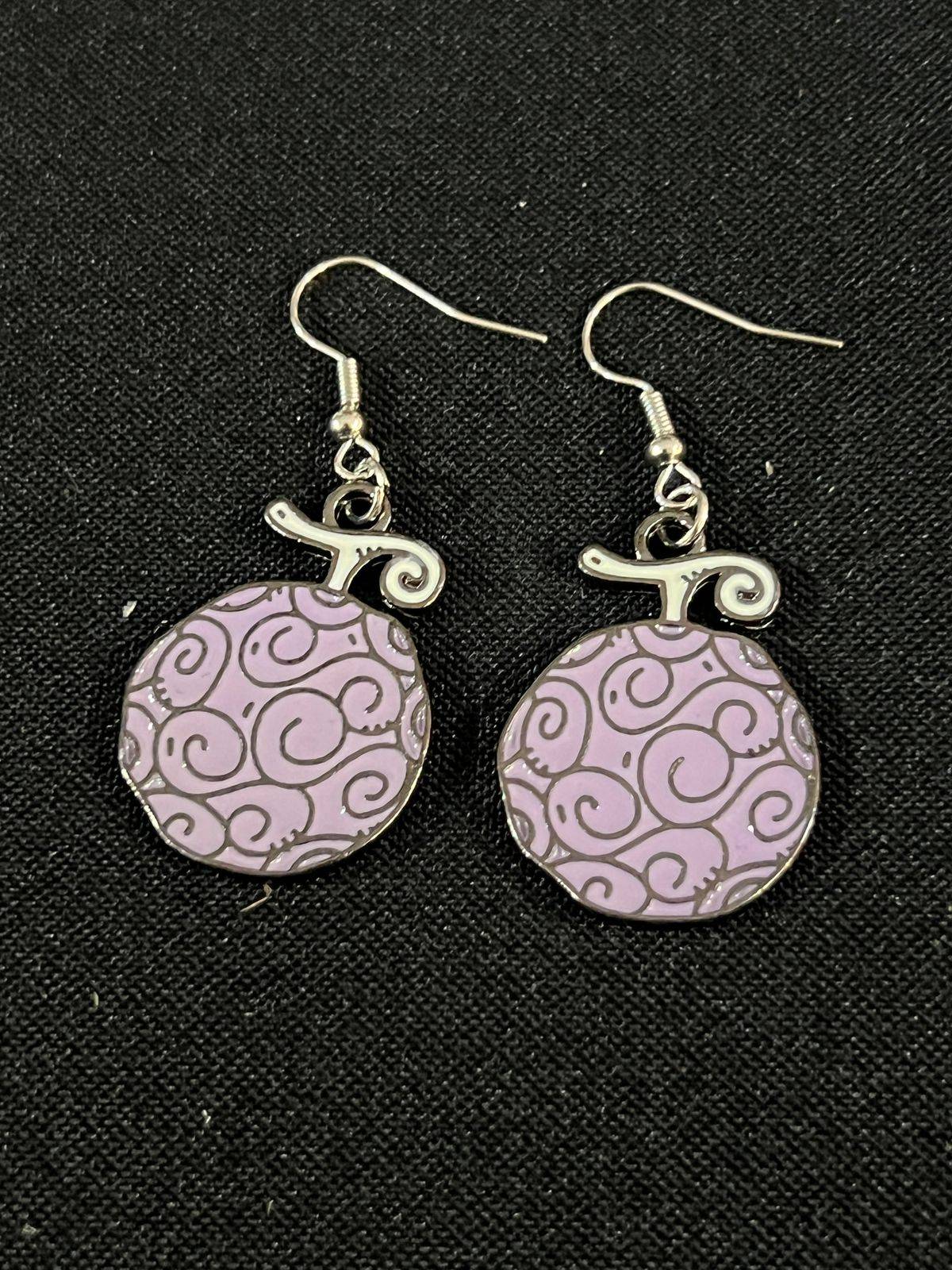 Aretes One Piece - Fruta del diablo Gomu Gomu