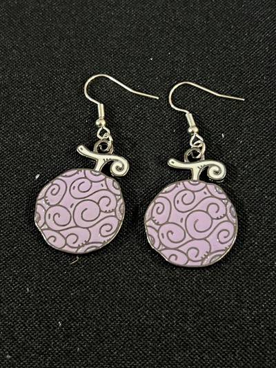 Aretes One Piece - Fruta del diablo Gomu Gomu