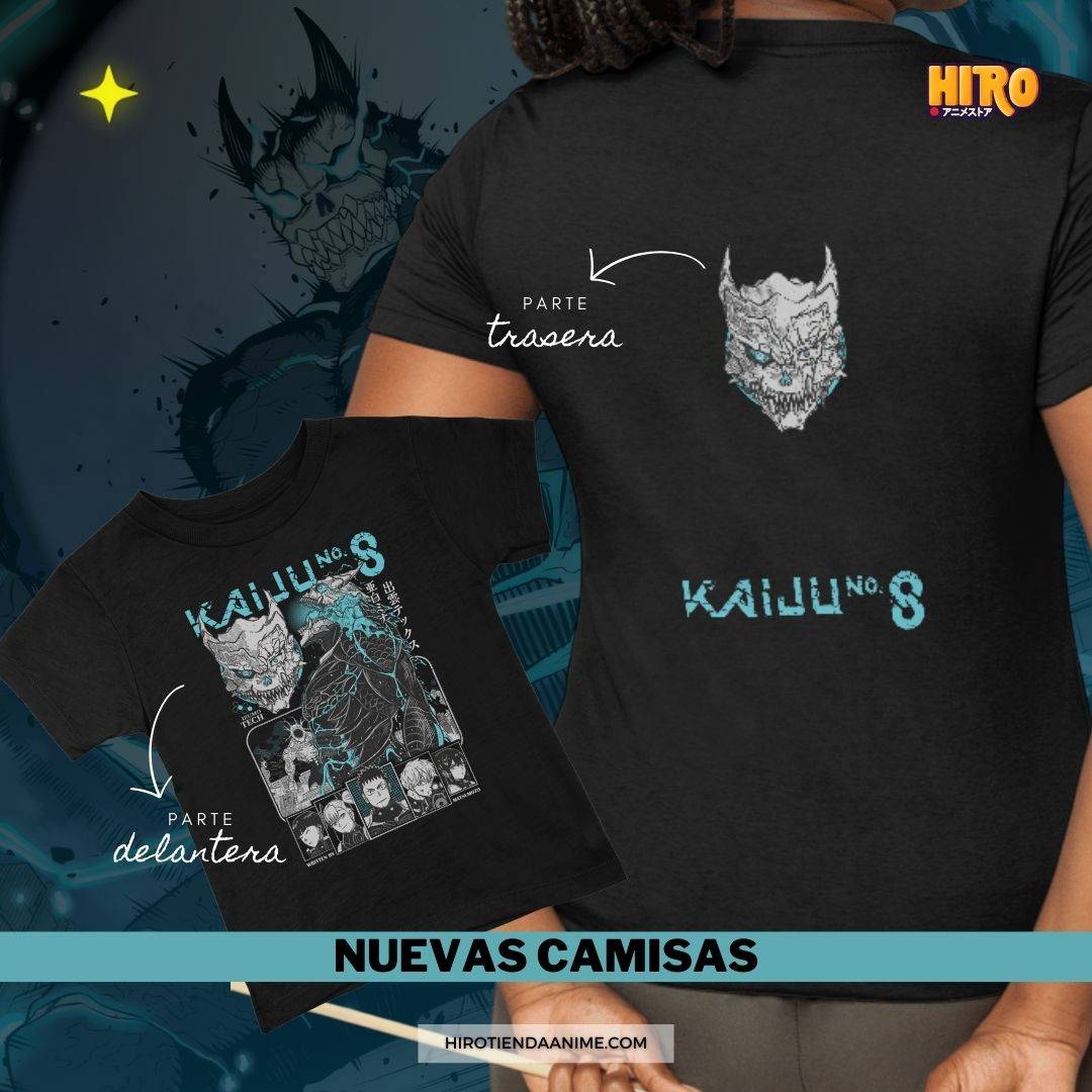 Camisa Kaiju N.8 Doble Estampado Mod.1