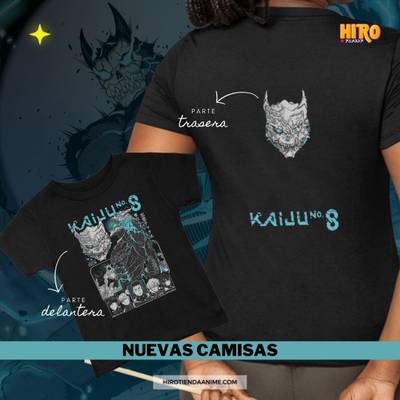 Camisa Kaiju N.8 Doble Estampado Mod.1