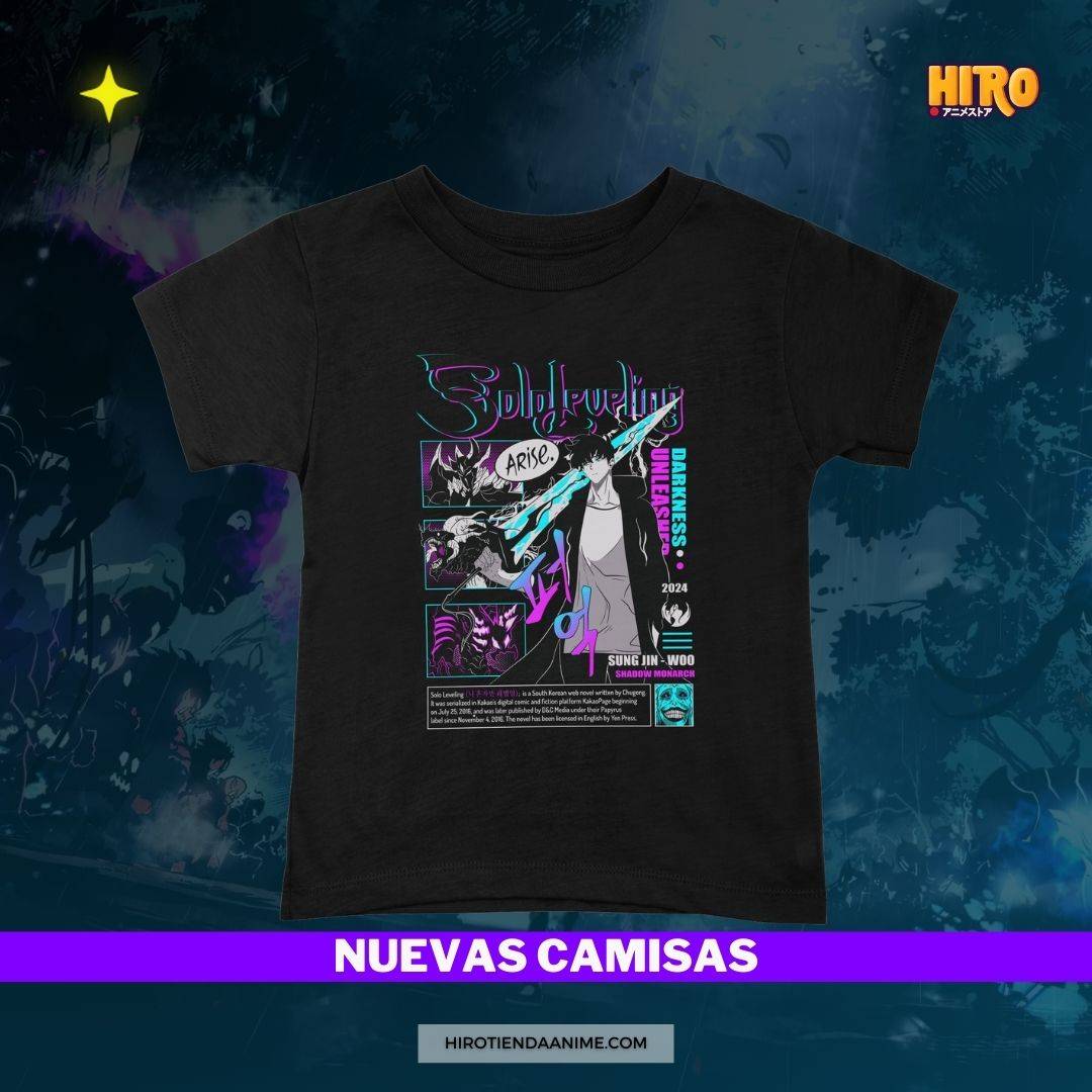 Camisa Solo Leveling Mod.1