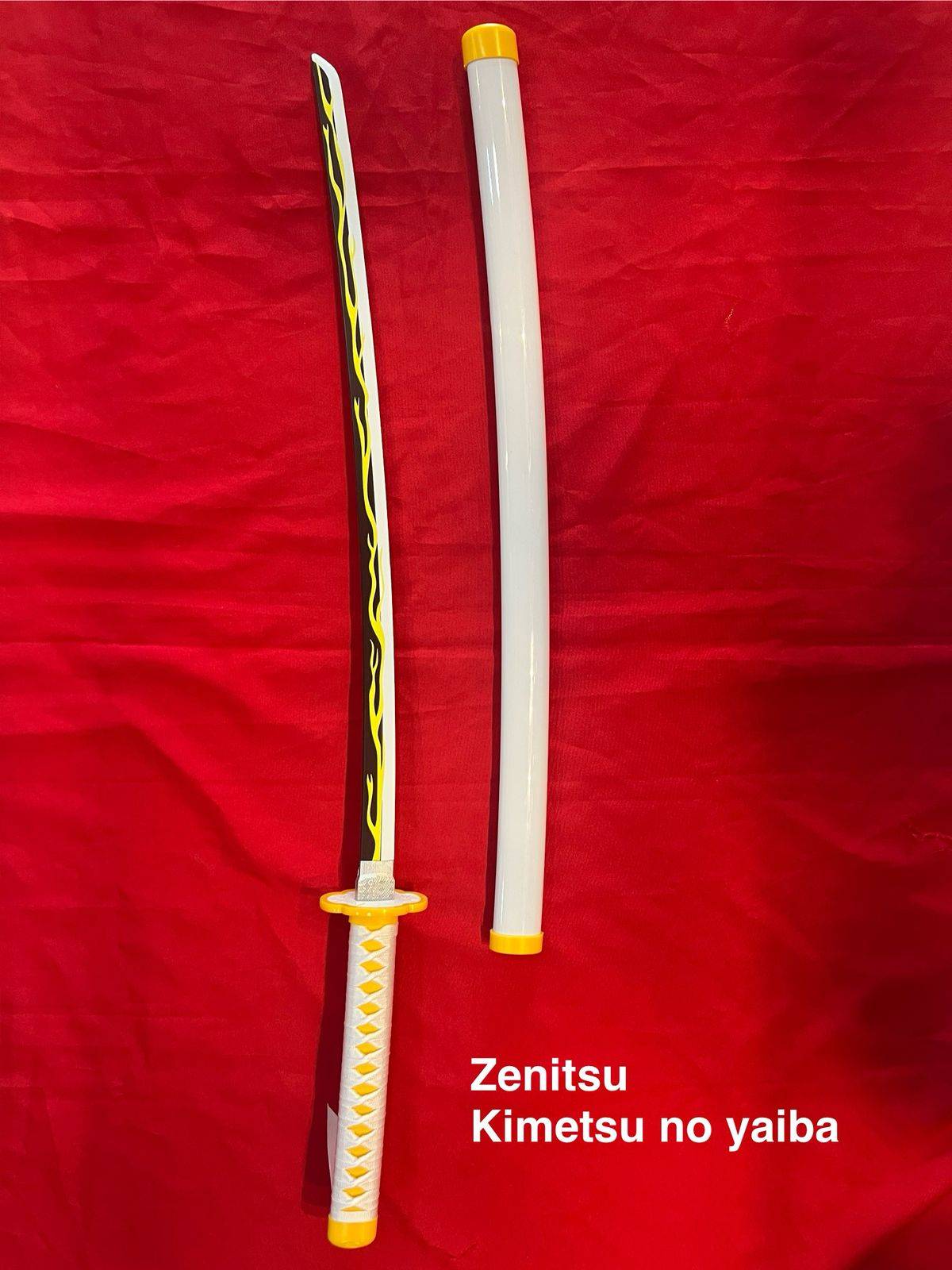 Katana Zenitsu Cosplay-Kimetsu No Yaiba