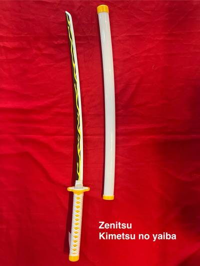 Katana Zenitsu Cosplay-Kimetsu No Yaiba