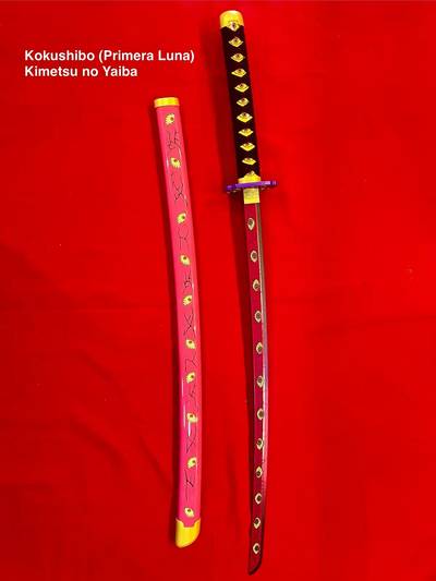 Katana Kokushibo Cosplay-Kimetsu No Yaiba