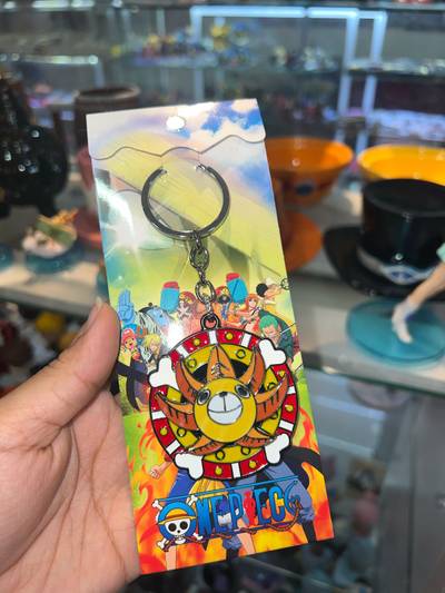 Llavero Cara Thousand Sunny de One Piece.