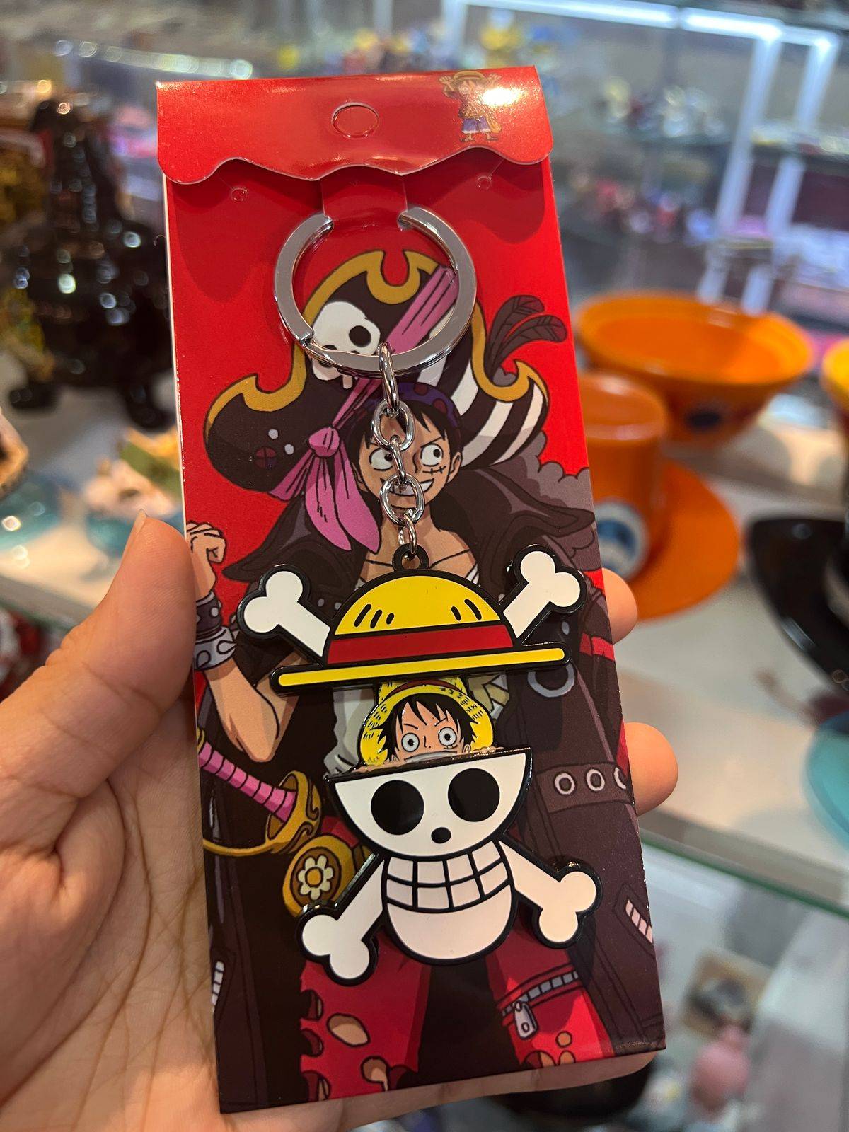 Llavero Luffy calabera-One piece