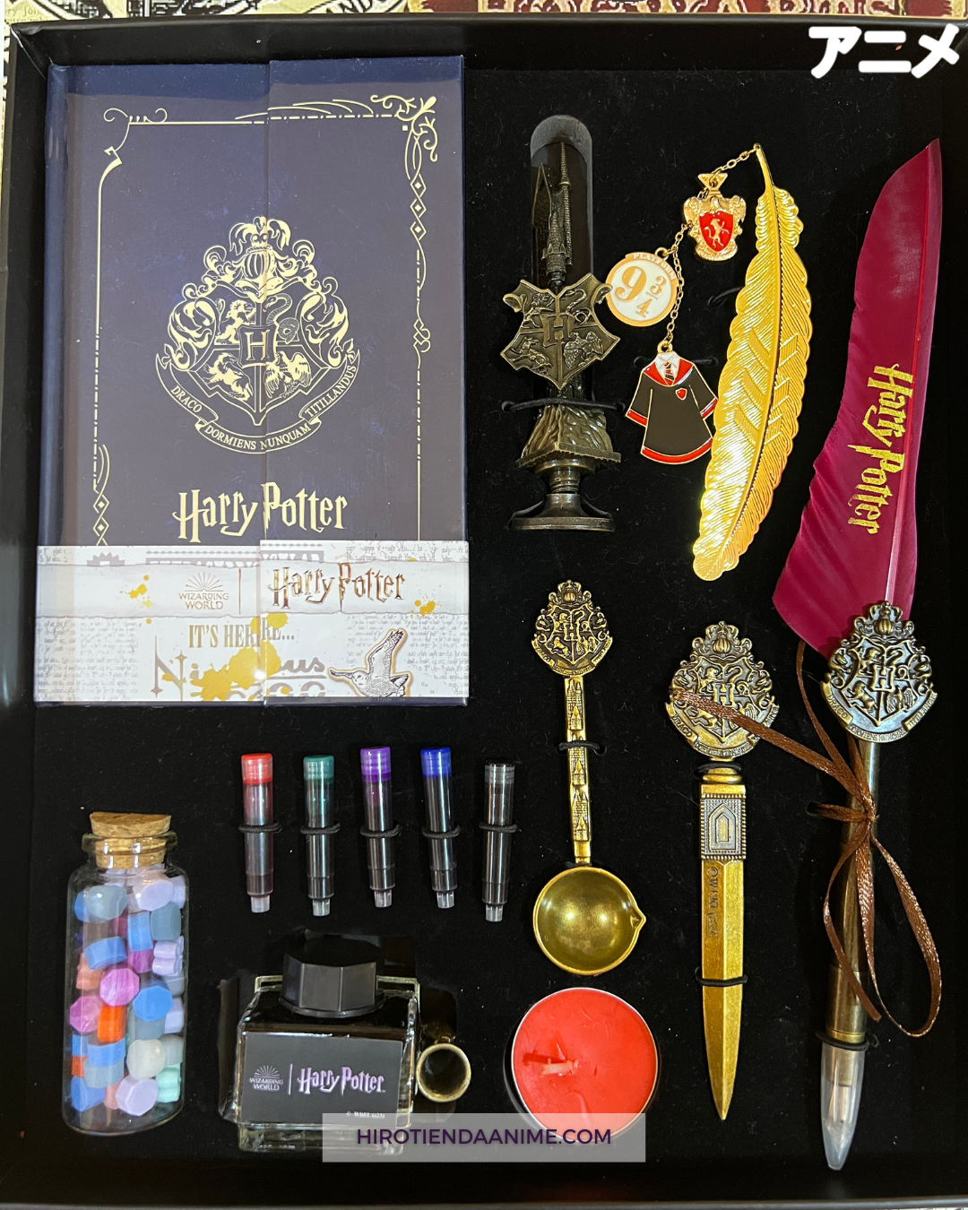 Set de Plumas Harry Potter Grande