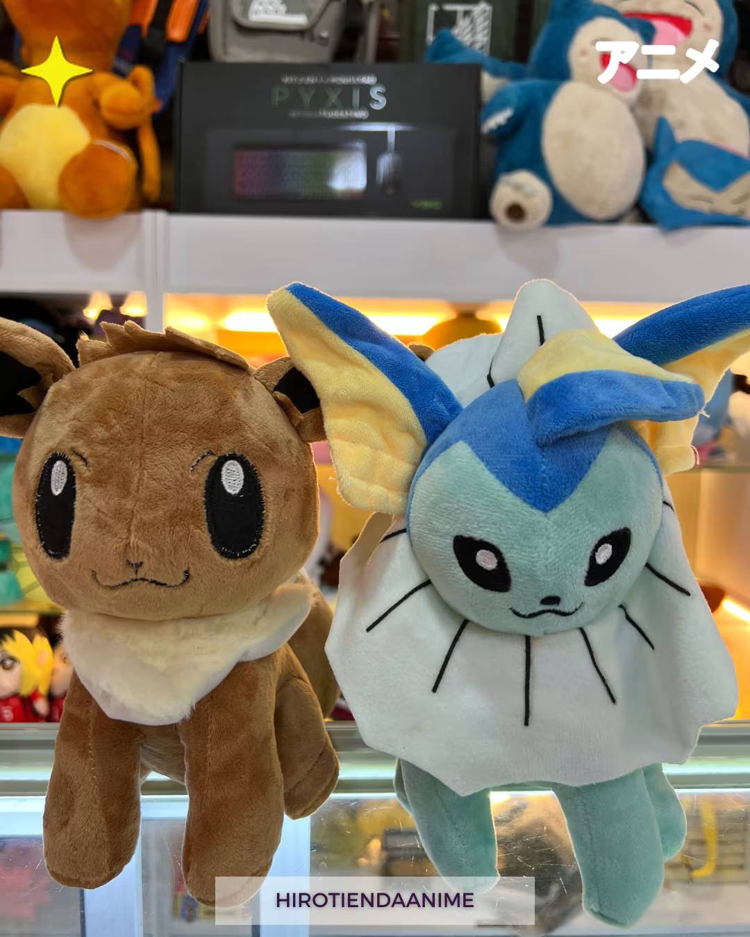 Peluche Pokémon – Eevee y Evoluciones