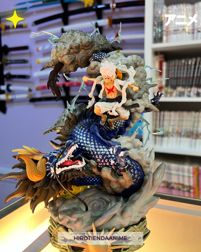 Figura Luffy Gear 5 vs Kaido-One Piece