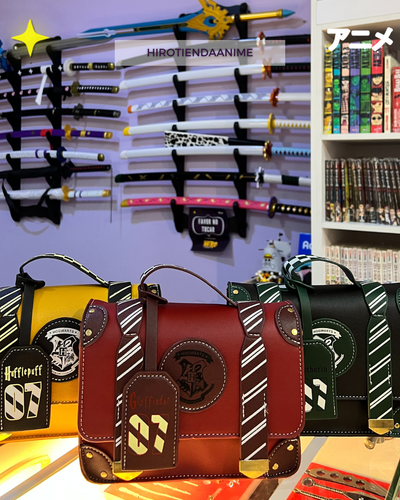 Cartera Harry Potter – Hogwarts y Casas (Edición Especial)