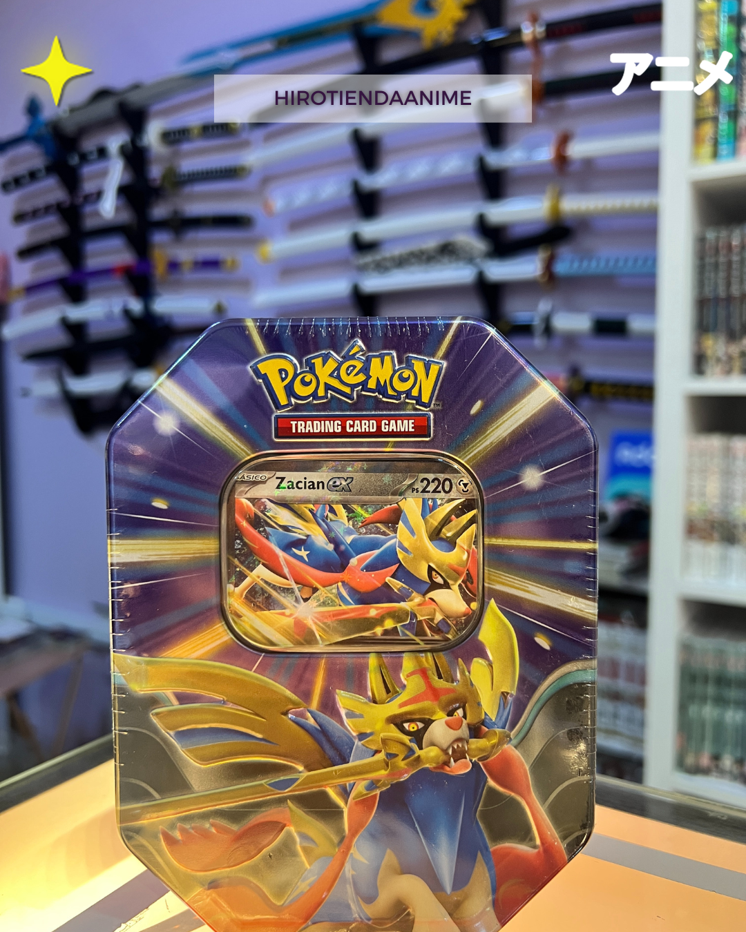 Lata de Colección Pokémon TCG: Zacian V