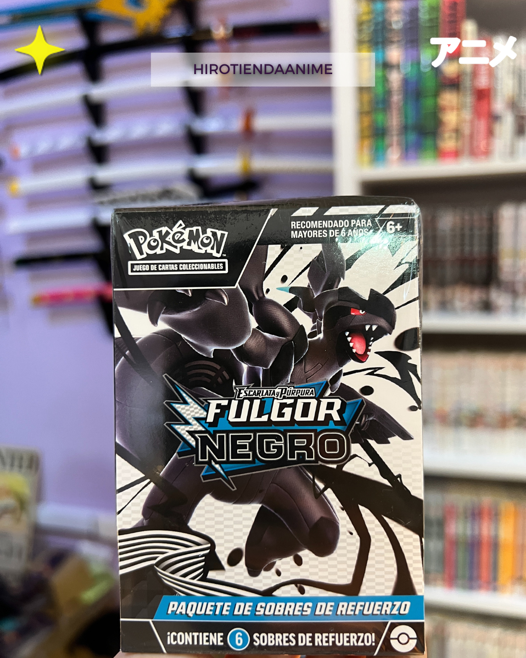Baraja Pokemon Fulgor Negro