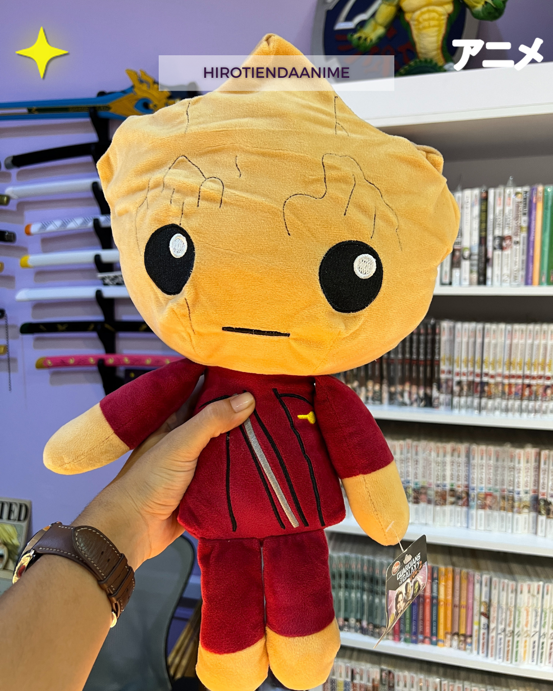 Peluche de Groot (Guardianes de la Galaxia)