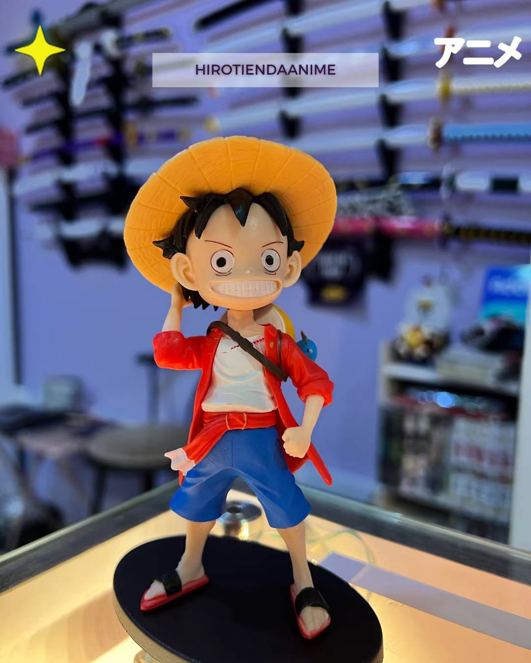 Figura Luffy Sombrero de Paja - One Piece