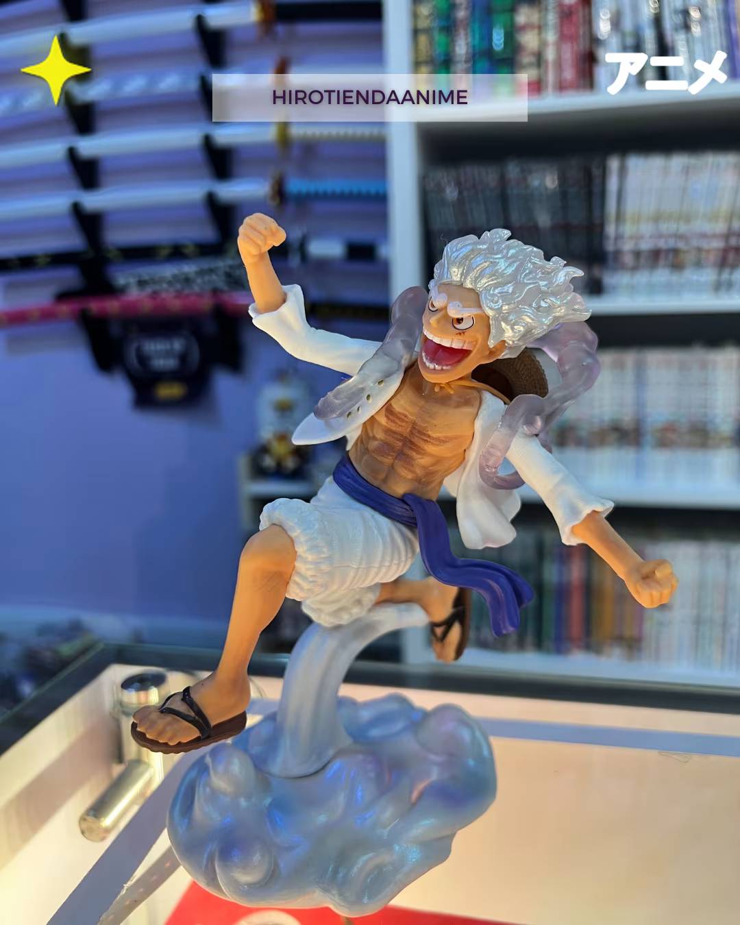 Figura Luffy Gear 5 - One Piece