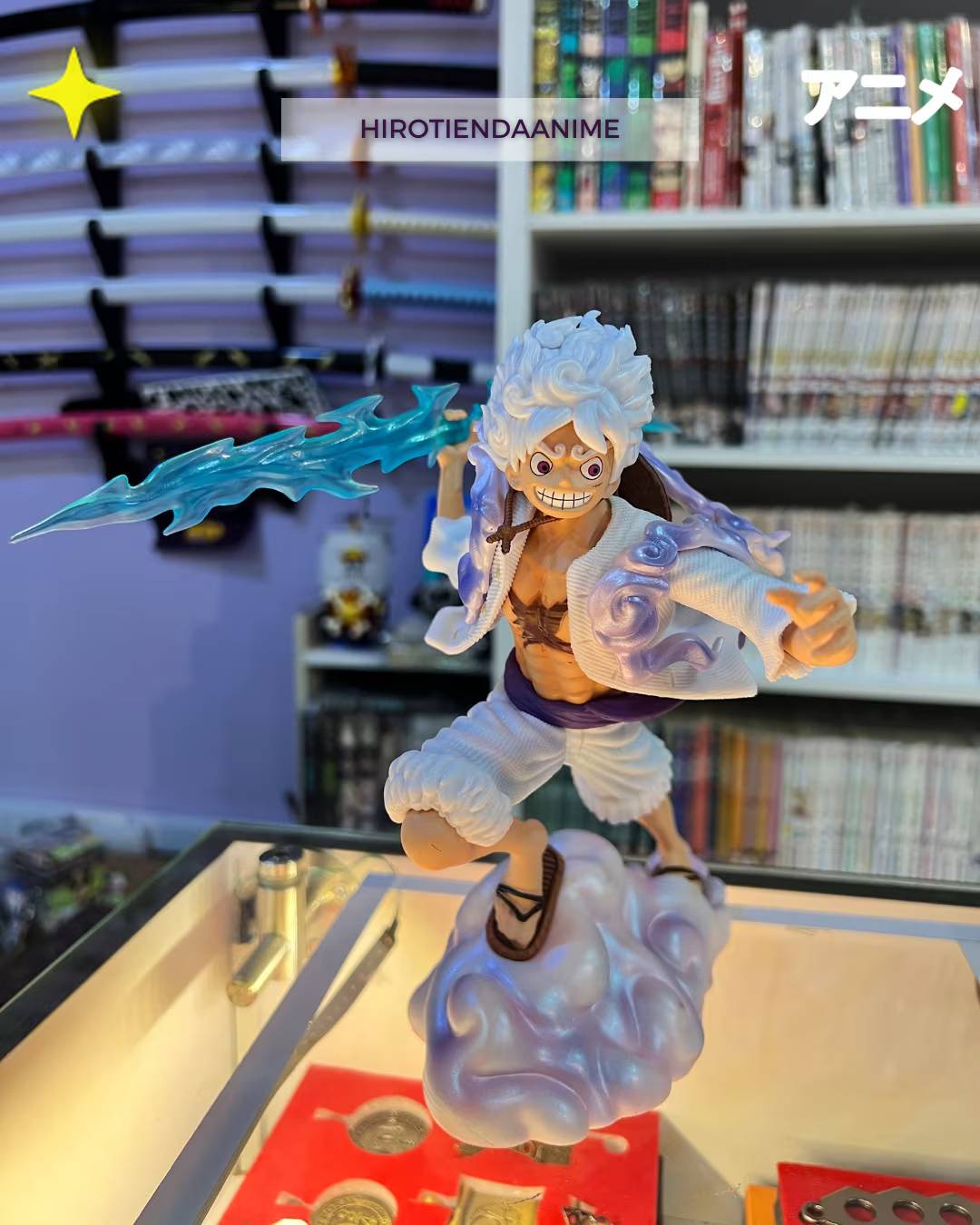 Figura Luffy Gear 5 - One Piece