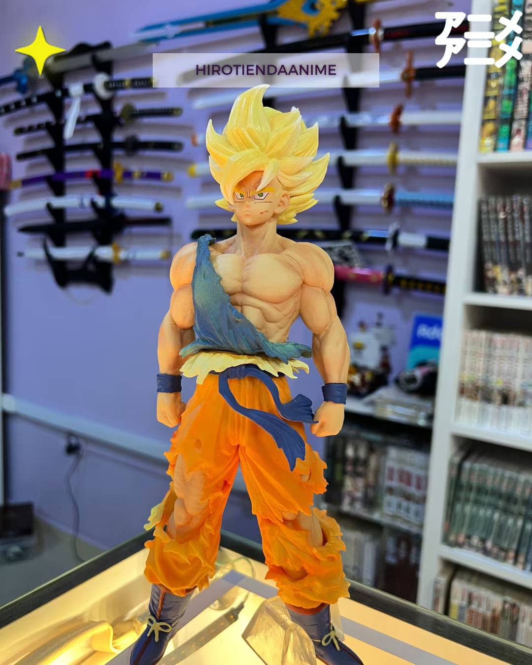 Figura Goku SSJ - Dragon Ball