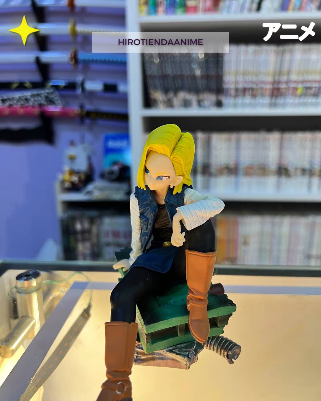 Figura N.18 Sentada - Dragon Ball