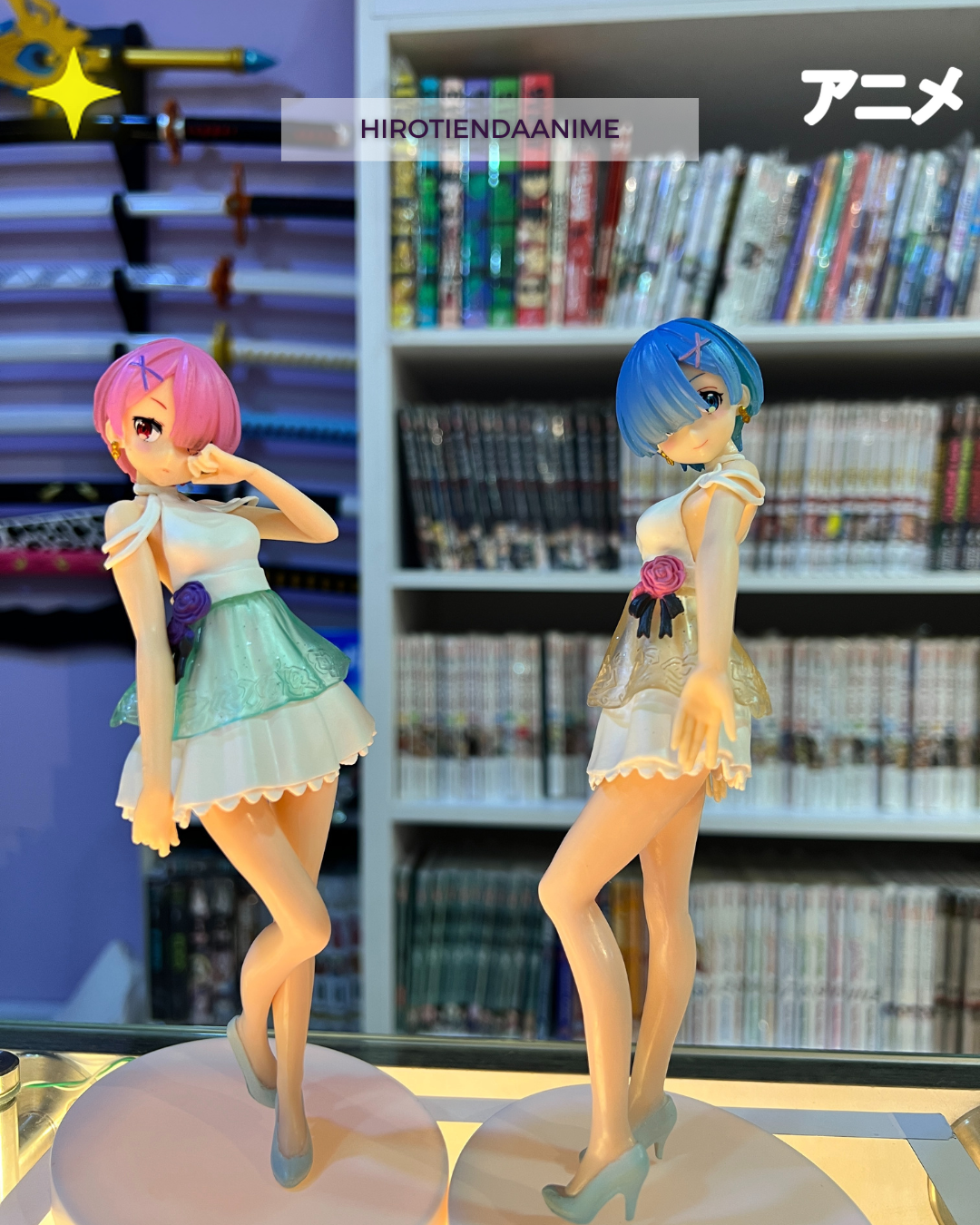 Figura Ram y Rem - Re Zero