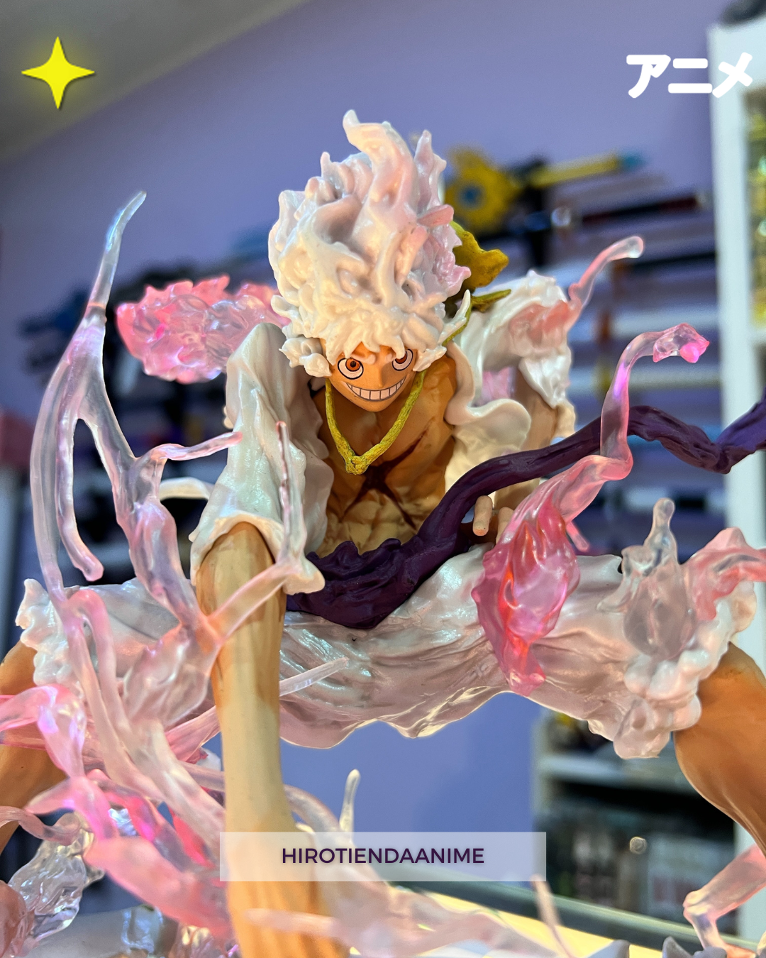 Figura Luffy Gear 5 - One Piece