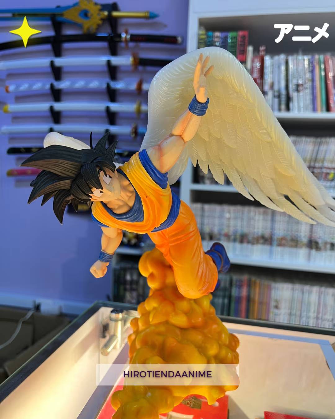 Figura Goku Angel -  Dragon Ball