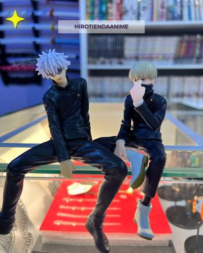 Figura Satoru Gojo y Toge Inumaki - Jujutsu Kaisen