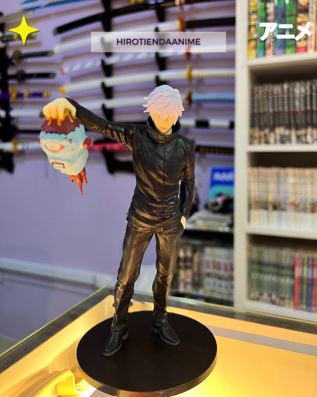 Figura Gojo y Jogo - Jujutsu Kaisen
