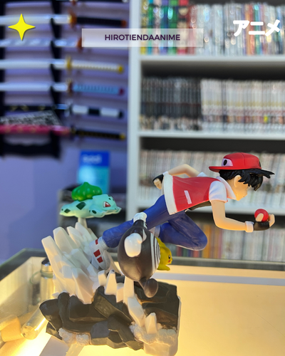 Figura Red Entrenador - Pokemon