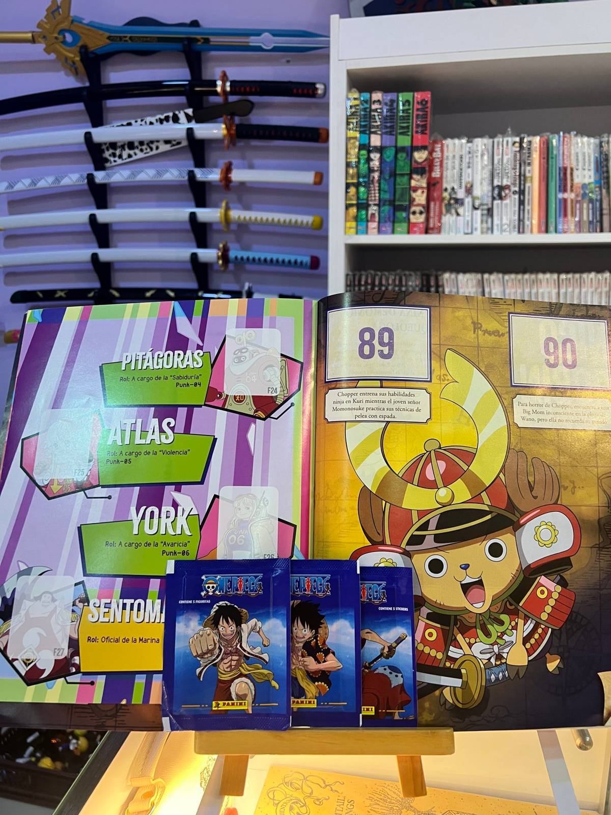 Álbum de Stickers One Piece - ¡Rumbo a Egghead!