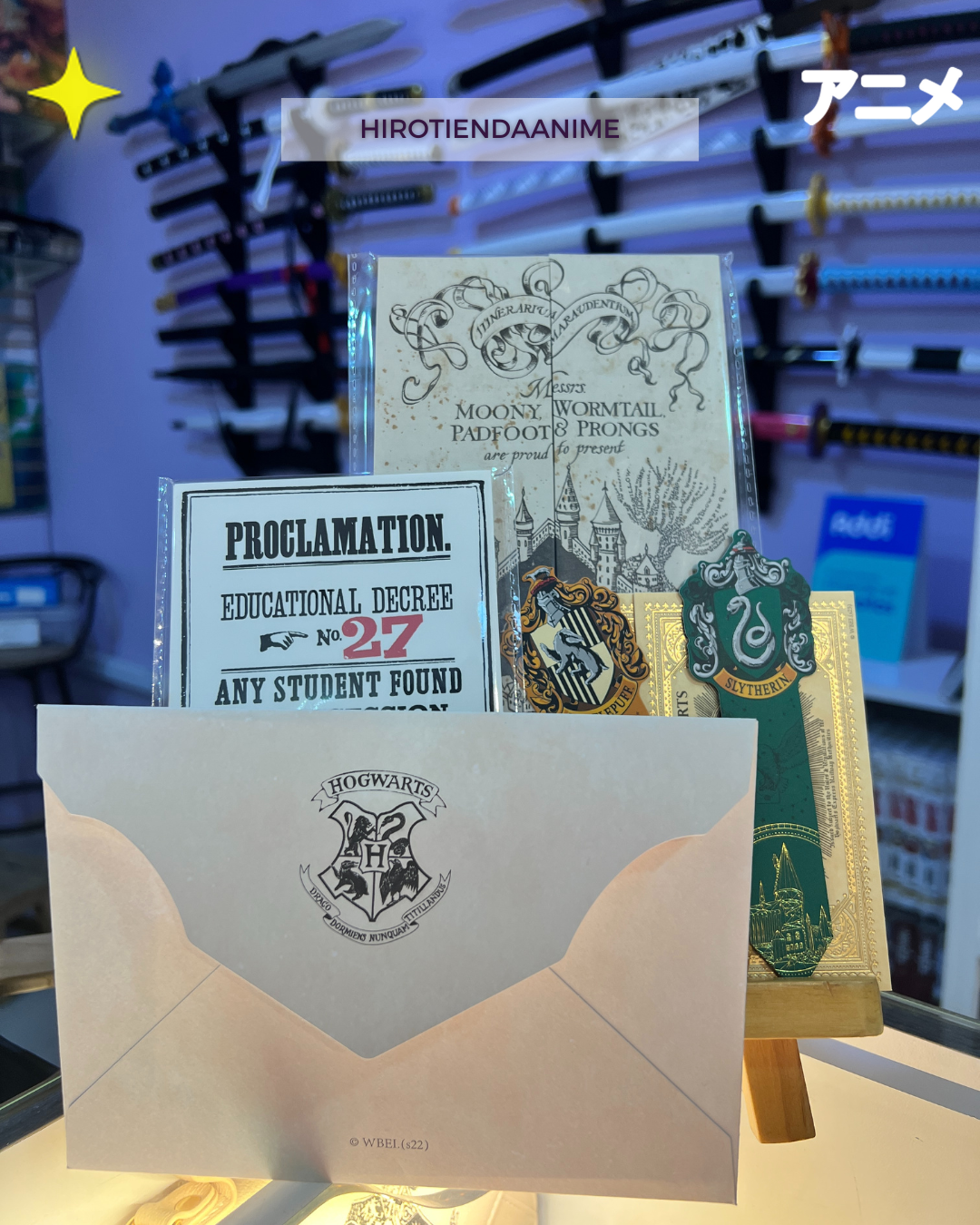 Mapa Merodeador Coleccion Harry Potter-Accesorios