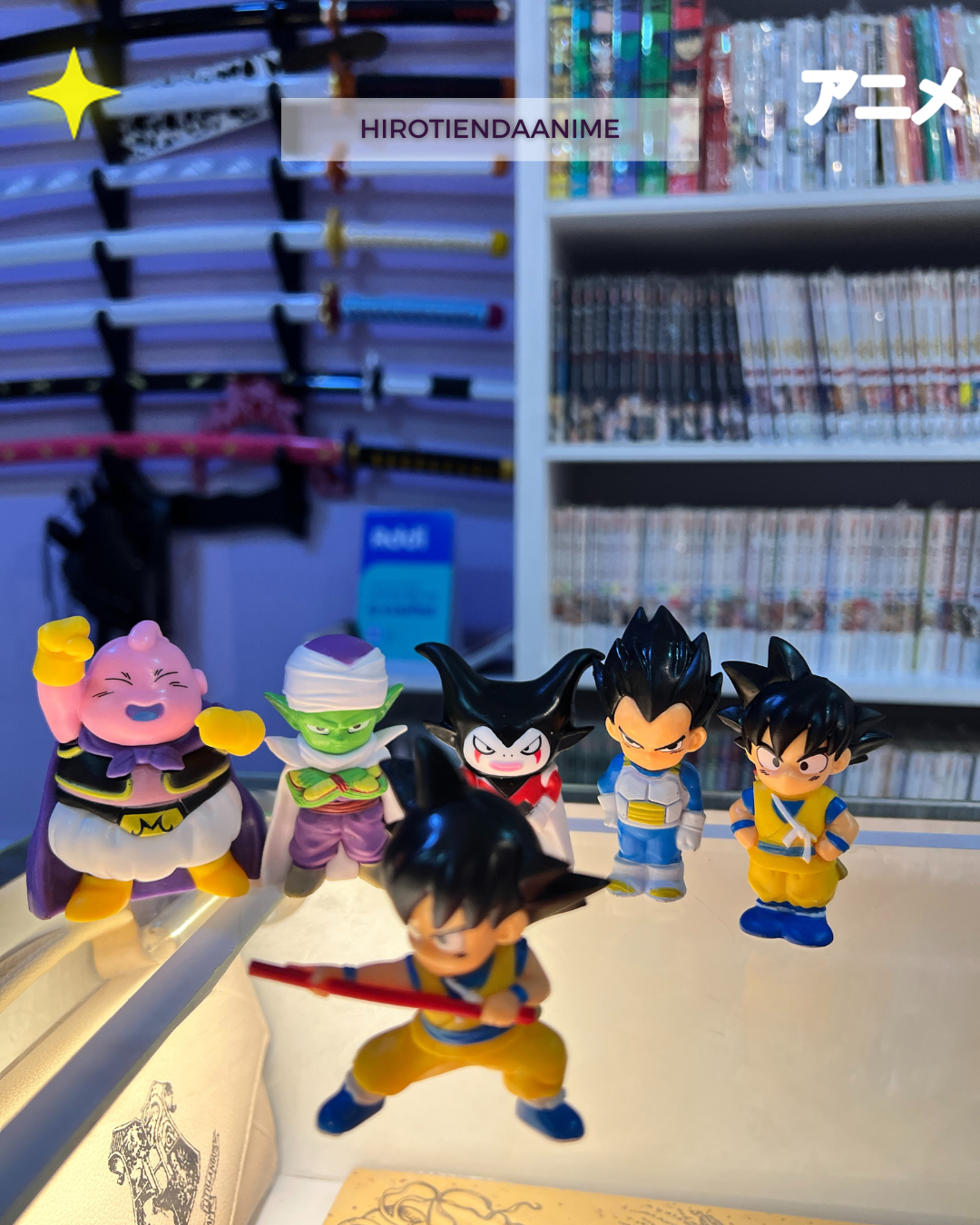Set de Figuras Dragon Ball