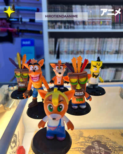 Set de Figuras Crash Bandicot