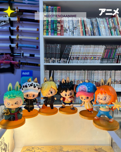 Set Figuras Mugiwaras Labubu - One Piece