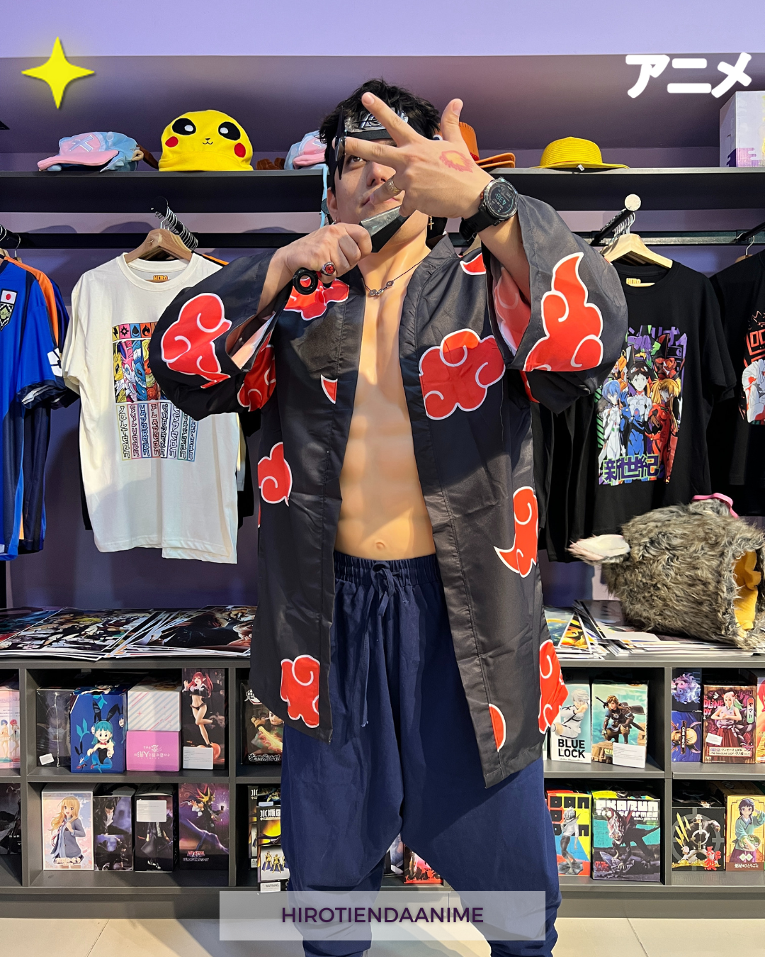 Haori kimono Akatsuki - Naruto
