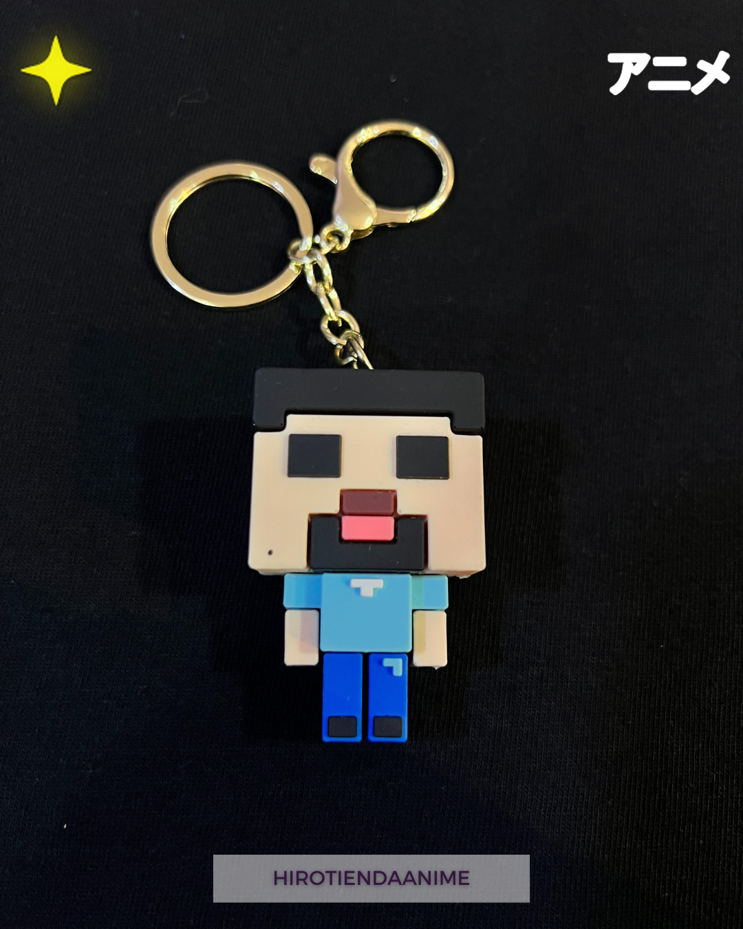 Llavero Steve - Minecraft