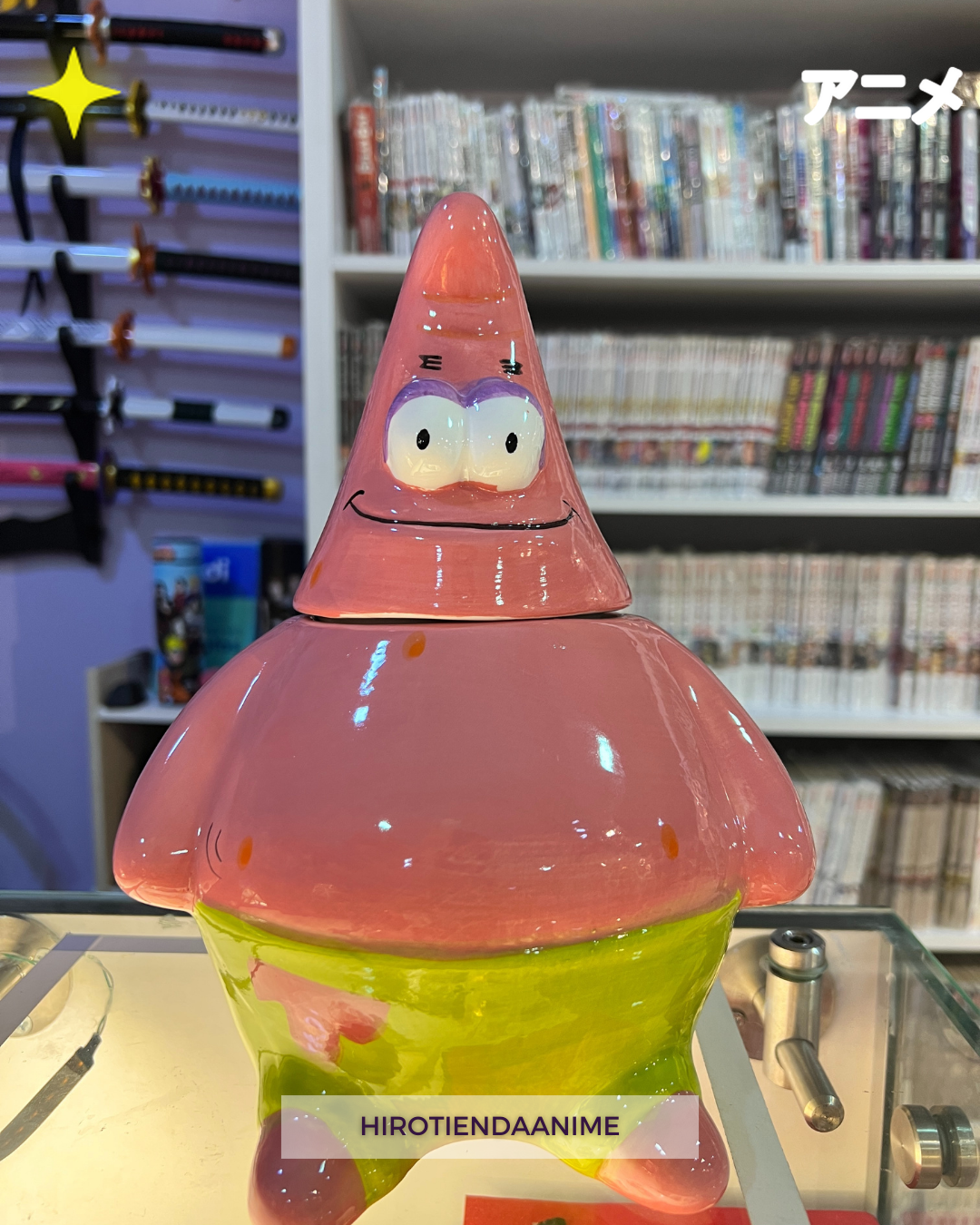 Tazón Gigante 3D de Patricio Estrella-Bob Esponja