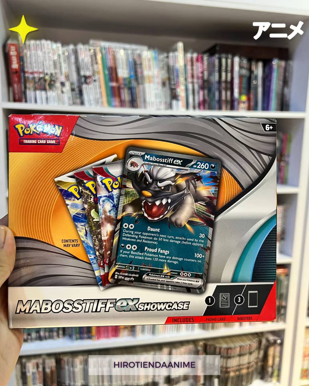 Colección Mabosstiff ex Showcase- Pokémon TCG