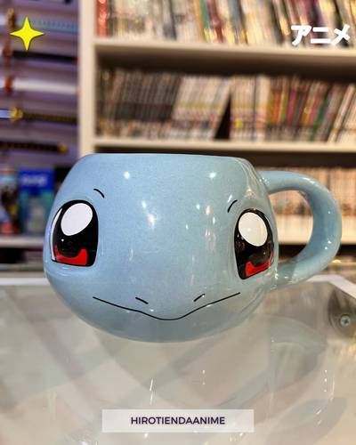 Taza Squirtle-Pokemon De Cerámica