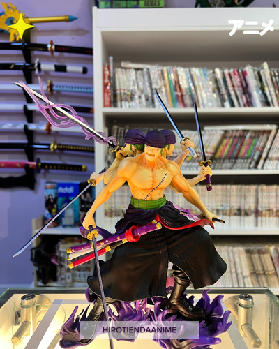 Figura Roronoa Zoro Ashura - Colección "Estilo de Nueve Espadas"