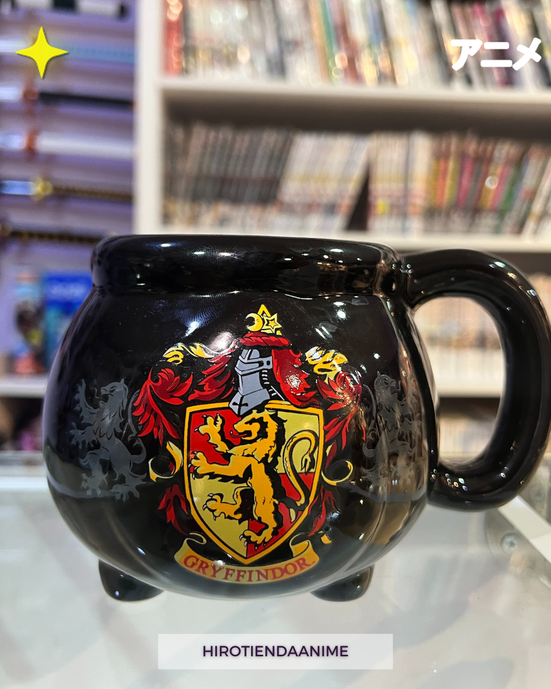 Taza Harry Potter Caldero de Gryffindor 🦁