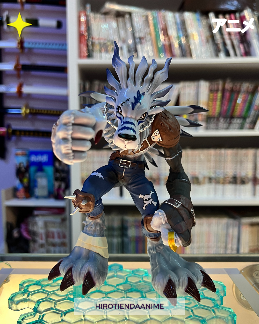 Figura WereGarurumon-Digimon Adventure⚔️