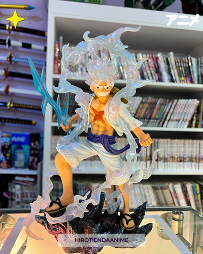 Figura de Luffy Gear 5 Puño de Rayo-One piece