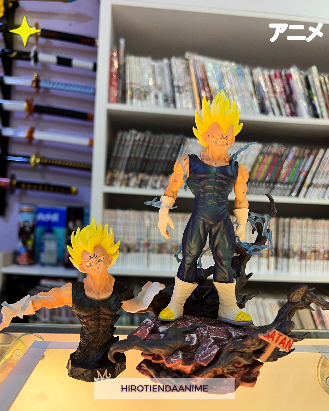 Figura Majin Vegeta-Dragon Ball Z