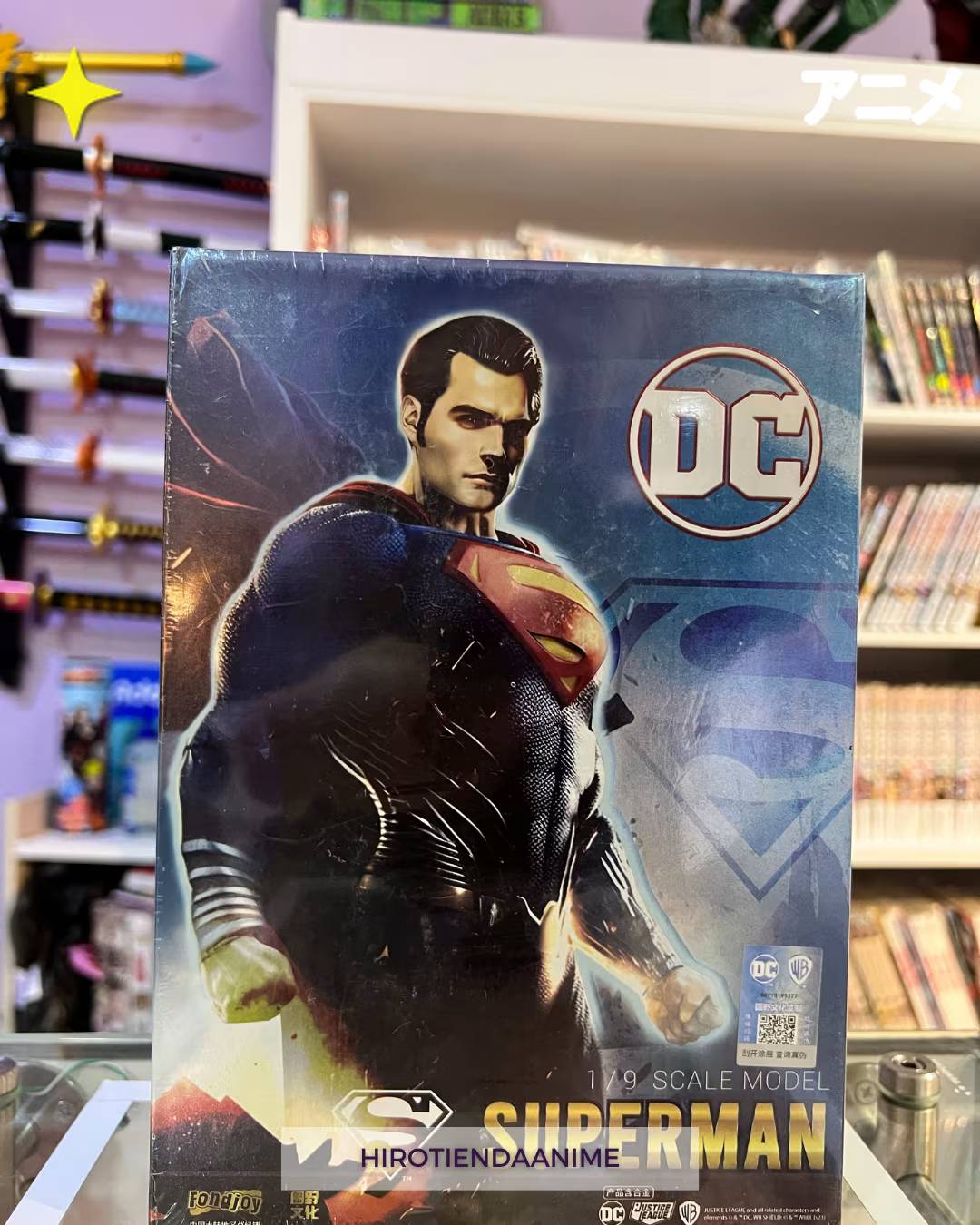 Figura Superman: El Hombre de Acero-Marvel